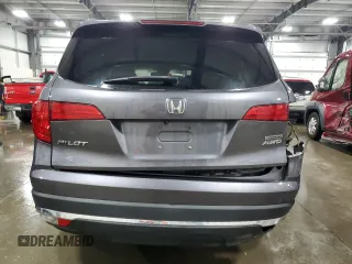 2017 Honda Pilot Touring with VIN 5FNYF6H98HB054733, listed as a Copart auction lot 51088595 with 87,293 mi miles and Salvage Title. Bid and sale history available at carsss.com. Image 6.