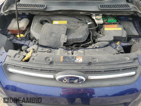 2015 Ford Escape SE with VIN 1FMCU0GX3FUB59712, listed as a Copart auction lot 53817045 with 100,580 mi miles and Salvage Title. Bid and sale history available at DreamBid. Image 12.