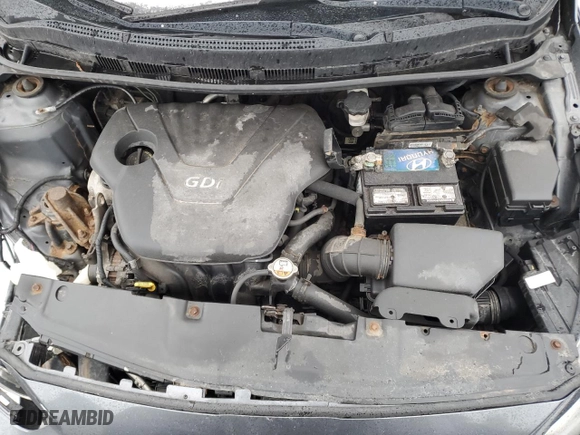 2013 Hyundai Accent GL with VIN KMHCT5AE4DU059431, listed as a Copart auction lot 43833235 with 1 mi miles and Salvage Title. Bid and sale history available at carsss.com. Image 12.