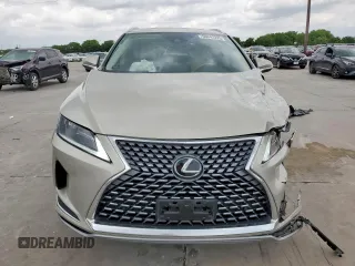 2021 Lexus RX 350 with VIN 2T2HZMAA3MC193923, listed as a Copart auction lot 55042225 with 16,206 mi miles and Salvage Title. Bid and sale history available at DreamBid. Image 5.