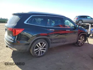 2016 Honda Pilot Elite with VIN 5FNYF6H05GB023861, listed as a Copart auction lot 47488165 with 95,632 mi miles and Salvage Title. Bid and sale history available at carsss.com. Image 3.