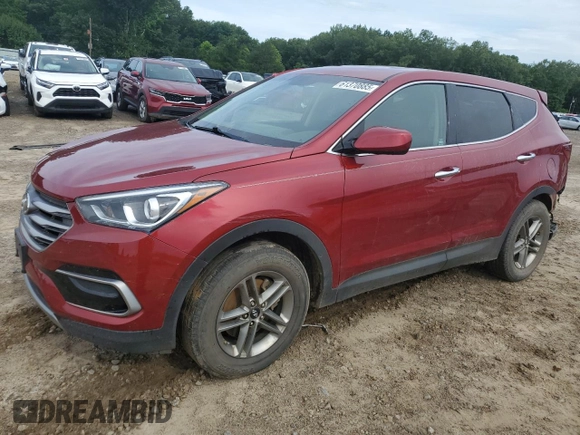 2017 Hyundai Santa Fe 2.4L with VIN 5XYZT3LB6HG392730, listed as a Copart auction lot 61370885 with 101,727 mi miles and Clean title. Bid and sale history available at DreamBid. Image 1.