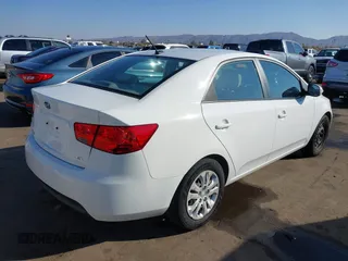 2010 Kia Forte EX with VIN KNAFU4A27A5310573, listed as a IAAI auction lot 41398134 with 167,264 mi miles. Bid and sale history available at carsss.com. Image 4.