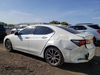 2016 Acura TLX V6 Advance with VIN 19UUB3F77GA003288, listed as a Copart auction lot 70760644 with 183,657 mi miles and Salvage Title. Bid and sale history available at carsss.com. Image 2.
