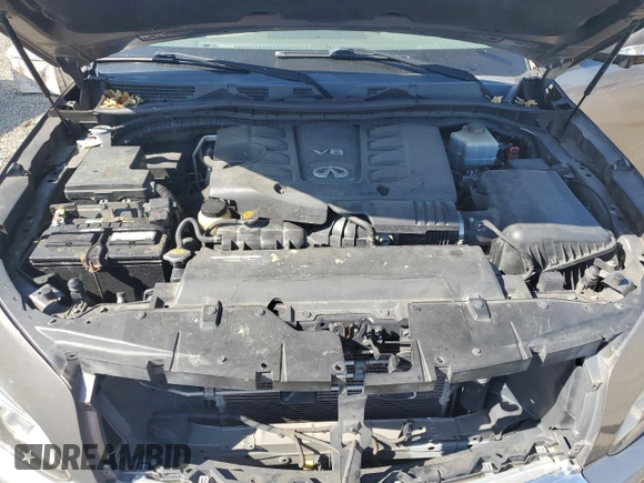 2015 Infiniti QX80 with VIN JN8AZ2NEXF9082838, listed as a Copart auction lot 51875485 with 138,533 mi miles and Salvage title. Bid and sale history available at DreamBid. Image 12.