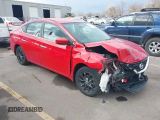 2018 Nissan Sentra SV with VIN 3N1AB7AP6JL617087, listed as a IAAI auction lot 41702341 with 59,310 mi miles and . Bid and sale history available at DreamBid. Image 1.