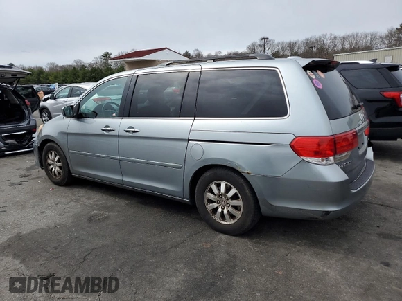 2010 Honda Odyssey EX-L with VIN 5FNRL3H63AB072192, listed as a Copart auction lot 49967465 with 187,794 mi miles and Salvage Title. Bid and sale history available at DreamBid. Image 2.