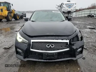 2017 Infiniti Q50 Premium with VIN JN1EV7AR2HM841483, listed as a Copart auction lot 49384005 with 87,181 mi miles and Salvage Title. Bid and sale history available at DreamBid. Image 5.