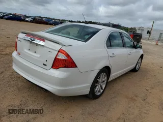 2010 Ford Fusion SEL with VIN 3FAHP0JG2AR238479, listed as a Copart auction lot 49634325 with 122,940 mi miles and Salvage Title. Bid and sale history available at carsss.com. Image 3.