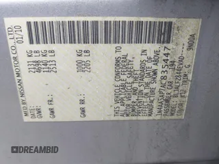2010 Nissan Maxima SV с VIN 1N4AA5AP7AC835447, выставлен на аукционе IAAI как лот 42468423 с пробегом 128 701 миль миль и . История ставок и продаж доступна на DreamBid. Изображение 9.