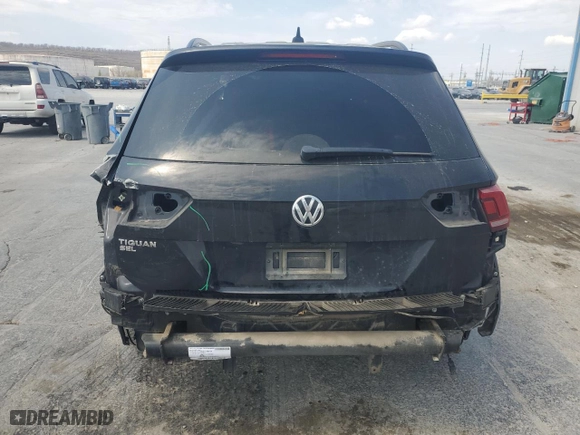 2019 Volkswagen Tiguan SE with VIN 3VV3B7AX9KM105858, listed as a Copart auction lot 50341835 with 104,027 mi miles and Salvage Title. Bid and sale history available at carsss.com. Image 6.