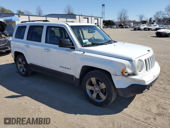 2014 Jeep Patriot Latitude with VIN 1C4NJPFA9ED758298, listed as a Copart auction lot 47253425 with 139,322 mi miles and Salvage title. Bid and sale history available at DreamBid. Image 4.