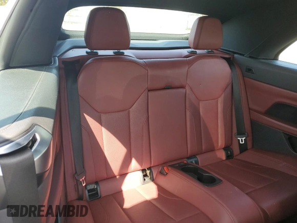 2023 BMW 4 Series M440i z VIN WBA53AT07PCL58393, wystawiony jako Copart lot #60527305 z przebiegiem 32 546 mil mil oraz Szkoda całkowita • Salvage title. Historia ofert i sprzedaży dostępna na DreamBid. Obrazek 10.