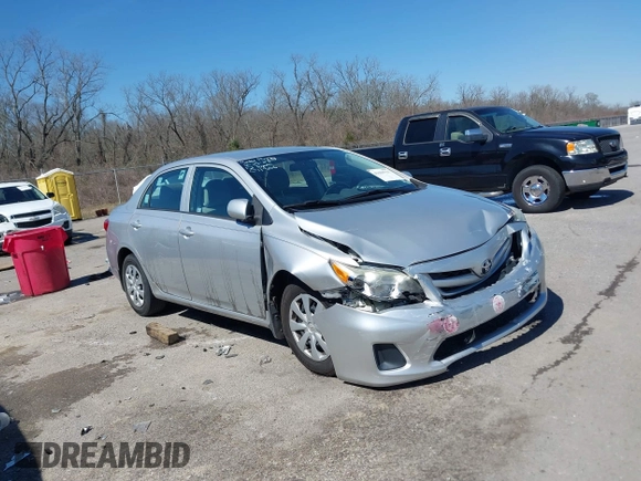 2012 Toyota Corolla L with VIN 5YFBU4EE7CP011306, listed as a IAAI auction lot 41695717 with 99,136 mi miles. Bid and sale history available at carsss.com. Image 1.
