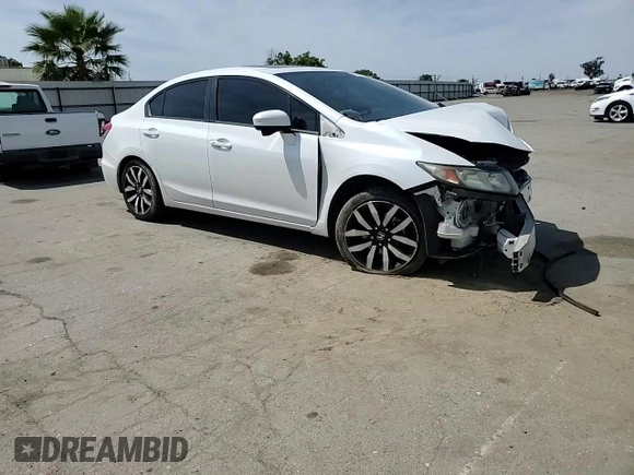 2015 Honda Civic EX-L z VIN 19XFB2F91FE011417, wystawiony jako Copart lot #55143755 z przebiegiem 134 653 mil mil oraz Szkoda całkowita • Salvage title. Historia ofert i sprzedaży dostępna na DreamBid. Obrazek 13.
