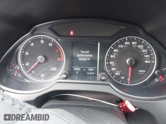 2017 Audi Q5 Premium with VIN WA1C2AFP8HA066572, listed as a IAAI auction lot 41798158 with 90,363 mi miles. Bid and sale history available at carsss.com. Image 15.