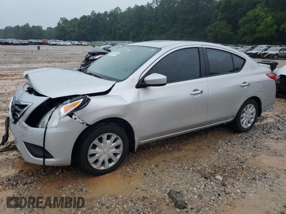2016 Nissan Versa SV with VIN 3N1CN7AP3GL861630, listed as a Copart auction lot 56361815 with 107,845 mi miles and Salvage title. Bid and sale history available at DreamBid. Image 1.