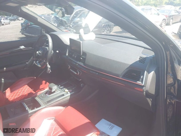 2018 Audi SQ5 Premium Plus with VIN WA1A4AFY0J2236191, listed as a IAAI auction lot 39742989 with 63,816 mi miles. Bid and sale history available at carsss.com. Image 5.