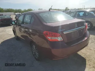 2018 Mitsubishi Mirage ES z VIN ML32F3FJ4JHF09798, wystawiony jako Copart lot #53841385 z przebiegiem 68 285 mil mil oraz Szkoda całkowita • Salvage title. Historia ofert i sprzedaży dostępna na DreamBid. Obrazek 2.