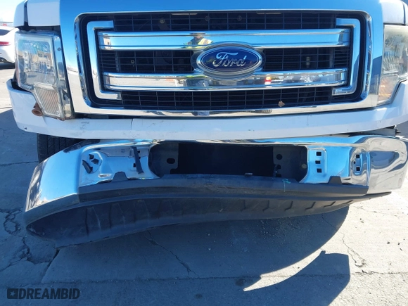 2014 Ford F-150 XL with VIN 1FTNF1CF1EKE14801, listed as a IAAI auction lot 41254462 with 252,444 mi miles. Bid and sale history available at carsss.com. Image 6.