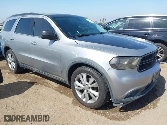2014 Dodge Durango SXT with VIN 1C4RDHAG6EC593388, listed as a IAAI auction lot 42339302 with 170,746 mi miles and . Bid and sale history available at DreamBid. Image 1.