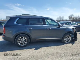 2020 Kia Telluride LX with VIN 5XYP2DHC8LG046141, listed as a Copart auction lot 54061695 with 89,781 mi miles and Salvage Title. Bid and sale history available at carsss.com. Image 3.