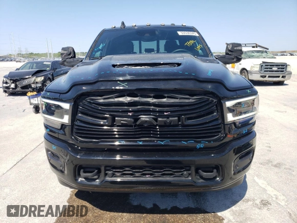 2024 Ram 2500 Laramie with VIN 3C6UR5FLXRG364108, listed as a Copart auction lot 53536345 with 1,990 mi miles and Salvage title. Bid and sale history available at DreamBid. Image 5.