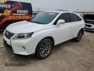 2013 Lexus RX with VIN JTJZB1BA5D2007627, listed as a Copart auction lot 45670585 with 135,521 mi miles and Salvage Title. Bid and sale history available at carsss.com. Image 1.