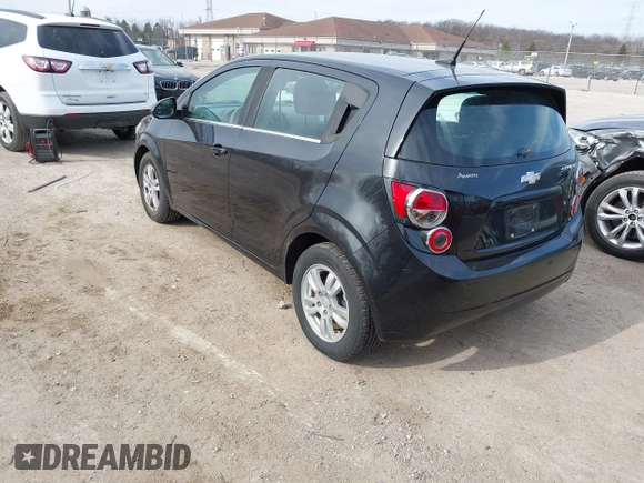 2013 Chevrolet Sonic LT with VIN 1G1JC6SH1D4191825, listed as a IAAI auction lot 41973380 with 172,504 mi miles. Bid and sale history available at carsss.com. Image 3.