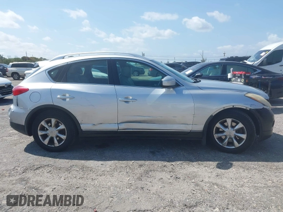 2008 Infiniti EX Journey with VIN JNKAJ09F28M356140, listed as a IAAI auction lot 41795364 with 176,592 mi miles and . Bid and sale history available at DreamBid. Image 13.