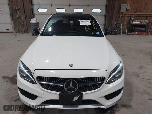 2016 Mercedes-Benz C 450 AMG with VIN 55SWF6EB5GU112843, listed as a IAAI auction lot 41857657 with 114,594 mi miles and . Bid and sale history available at carsss.com. Image 12.