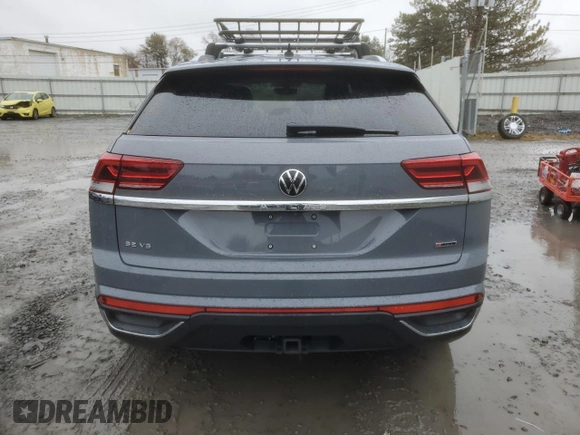 2021 Volkswagen Atlas SE with VIN 1V2HE2CA7MC212949, listed as a Copart auction lot 81827654 with 50,834 mi miles and Salvage title. Bid and sale history available at DreamBid. Image 6.
