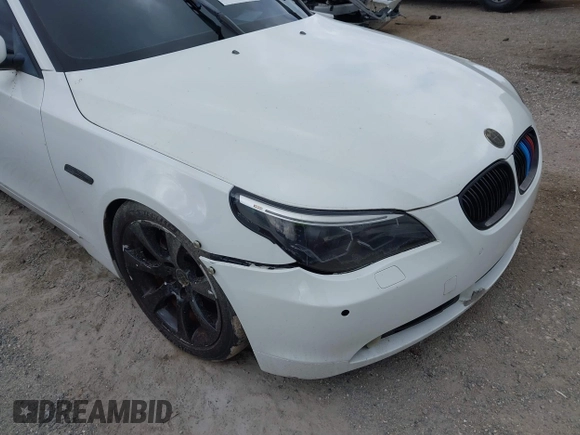 2006 BMW 5 Series 550i with VIN WBANB53576CP03135, listed as a IAAI auction lot 41621042 with 117,989 mi miles and . Bid and sale history available at DreamBid. Image 6.
