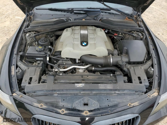 2004 BMW 6 Series 645Ci with VIN WBAEK73424B322248, listed as a Copart auction lot 53040994 with 134,604 mi miles and Salvage Title. Bid and sale history available at carsss.com. Image 11.