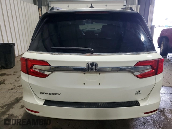 2019 Honda Odyssey EX-L z VIN 5FNRL6H74KB028844, wystawiony jako Copart lot #45184545 z przebiegiem 146 588 mil mil oraz Szkoda całkowita • Salvage title. Historia ofert i sprzedaży dostępna na DreamBid. Obrazek 6.
