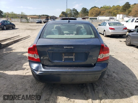 2006 Volvo S40 2.4L with VIN YV1MS382462213723, listed as a Copart auction lot 52985855 with 215,644 mi miles and Salvage Title. Bid and sale history available at carsss.com. Image 6.
