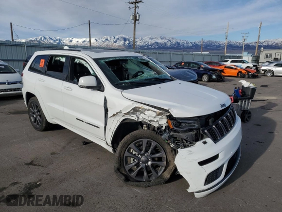 2019 Jeep Grand Cherokee High Altitude with VIN 1C4RJFCG4KC696136, listed as a Copart auction lot 46701345 with Not provided miles and Salvage title. Bid and sale history available at DreamBid. Image 4.