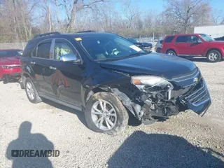 2016 Chevrolet Equinox LT with VIN 2GNALCEK3G1174920, listed as a IAAI auction lot 41971272 with 91,775 mi miles. Bid and sale history available at carsss.com. Image 1.
