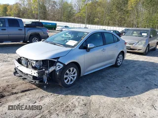 2023 Toyota Corolla LE with VIN 5YFB4MDE5PP016169, listed as a IAAI auction lot 41925056 with 37,530 mi miles and . Bid and sale history available at DreamBid. Image 18.
