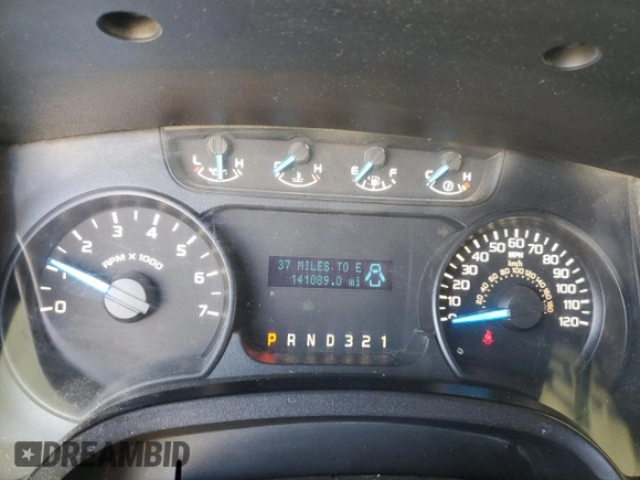 2013 Ford F-150 XL with VIN 1FTNF1CF9DKD49470, listed as a Copart auction lot 45458445 with 141,089 mi miles and Salvage Title. Bid and sale history available at carsss.com. Image 9.