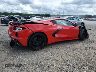 2022 Chevrolet Corvette 1LT with VIN 1G1YA2D43N5111511, listed as a Copart auction lot 57722565 with Not provided miles and Salvage title. Bid and sale history available at DreamBid. Image 3.