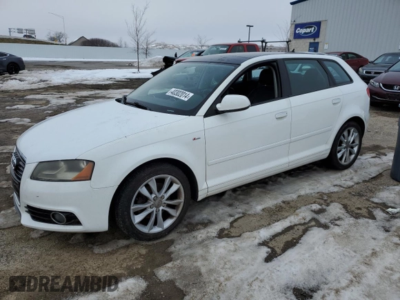 2012 Audi A3 2.0 TDI Premium with VIN WAUBJAFM3CA021636, listed as a Copart auction lot 40302014 with 107,396 mi miles and Non Repairable. Bid and sale history available at carsss.com. Image 1.