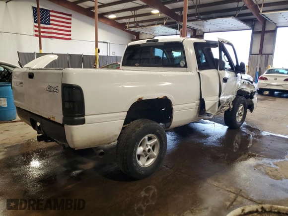 2001 Dodge 1500 with VIN 3B7HF13Y31M294078, listed as a Copart auction lot 61182945 with 176,433 mi miles and Salvage title. Bid and sale history available at DreamBid. Image 3.