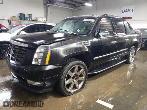 2007 Cadillac Escalade EXT with VIN 3GYFK62897G285808, listed as a Copart auction lot 41985585 with 80,831 mi miles and Salvage Title. Bid and sale history available at carsss.com. Image 1.
