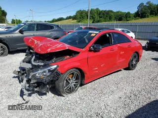 2019 Mercedes-Benz CLA 250 z VIN WDDSJ4EB8KN699218, wystawiony jako Copart lot #57364785 z przebiegiem 19 481 mil mil oraz Szkoda całkowita • Salvage title. Historia ofert i sprzedaży dostępna na DreamBid. Obrazek 1.