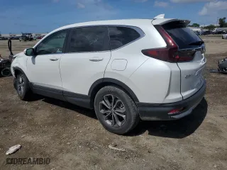 2022 Honda CR-V EX-L with VIN 7FARW1H88NE012139, listed as a Copart auction lot 51362105 with 26,716 mi miles and Salvage Title. Bid and sale history available at carsss.com. Image 2.