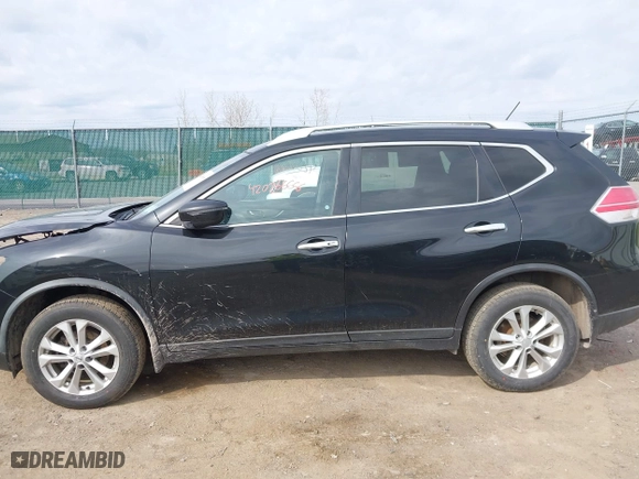 2016 Nissan Rogue S with VIN KNMAT2MV0GP710160, listed as a IAAI auction lot 42026668 with 172,517 mi miles. Bid and sale history available at carsss.com. Image 14.