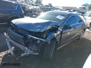 2018 Mercedes-Benz CLA with VIN WDDSJ4EB8JN518407, listed as a IAAI auction lot 41174984 with 90,457 mi miles. Bid and sale history available at carsss.com. Image 2.