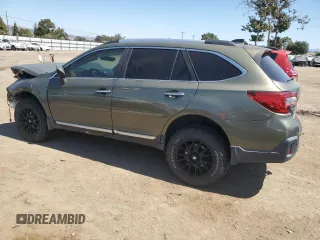 2018 Subaru Outback Touring with VIN 4S4BSETC9J3309970, listed as a Copart auction lot 64523005 with 76,583 mi miles and Salvage title. Bid and sale history available at DreamBid. Image 2.