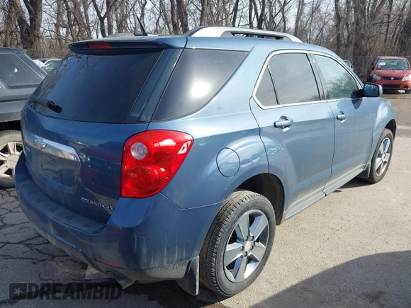 2012 Chevrolet Equinox LT w/1LT with VIN 2GNFLDE52C6207327, listed as a IAAI auction lot 41665731 with 251,318 mi miles. Bid and sale history available at carsss.com. Image 4.